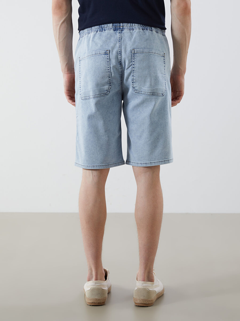 LCW Jeans Standard Fit Men's Denim Shorts -S4EC97Z8-311