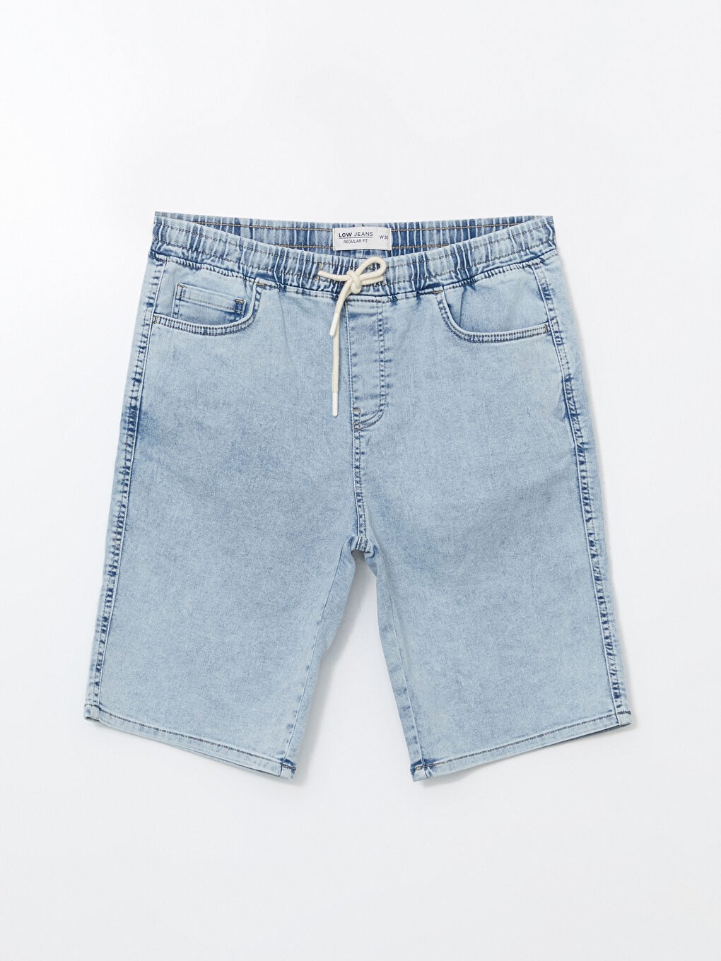 LCW Jeans Standard Fit Men's Denim Shorts -S4EC97Z8-311