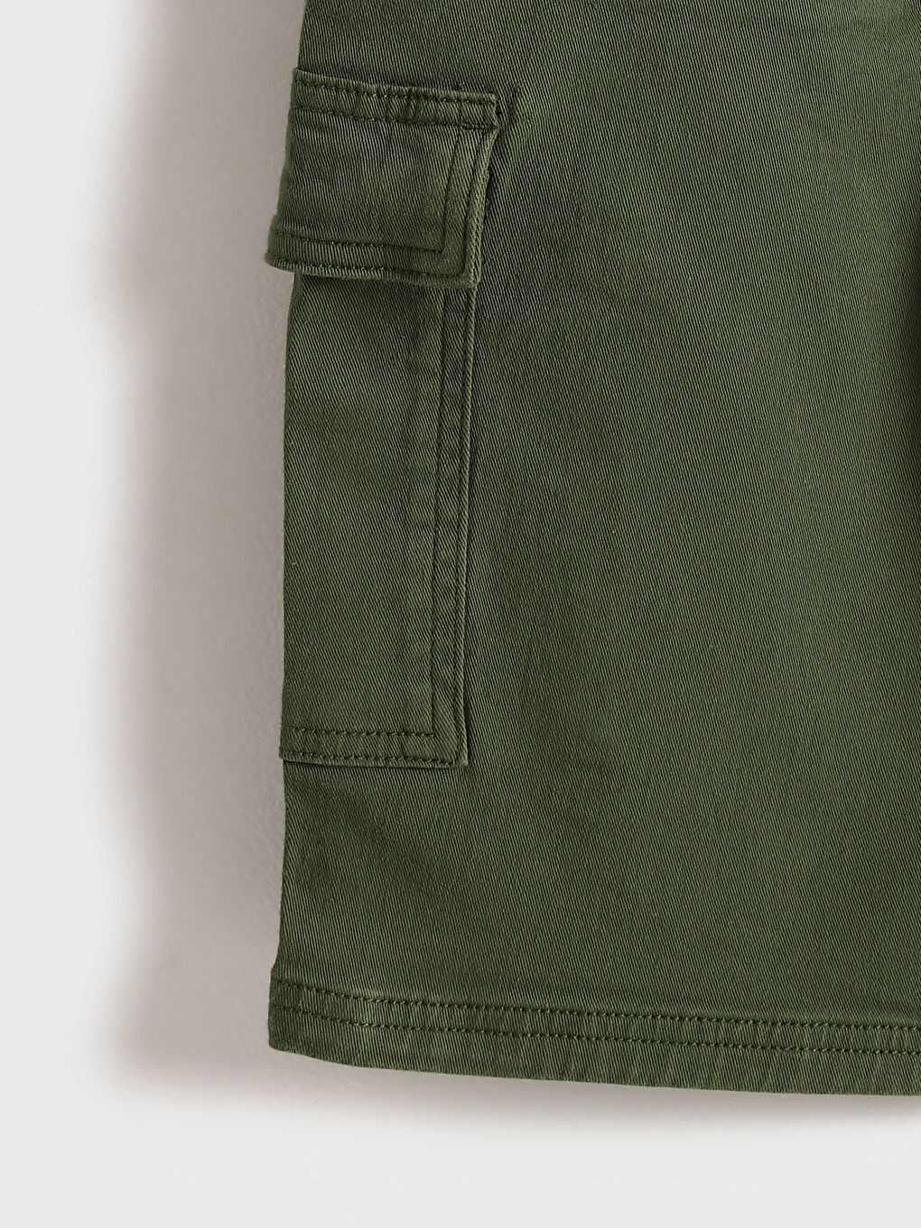 Elasticated Waist Gabardine Boys' Shorts-2