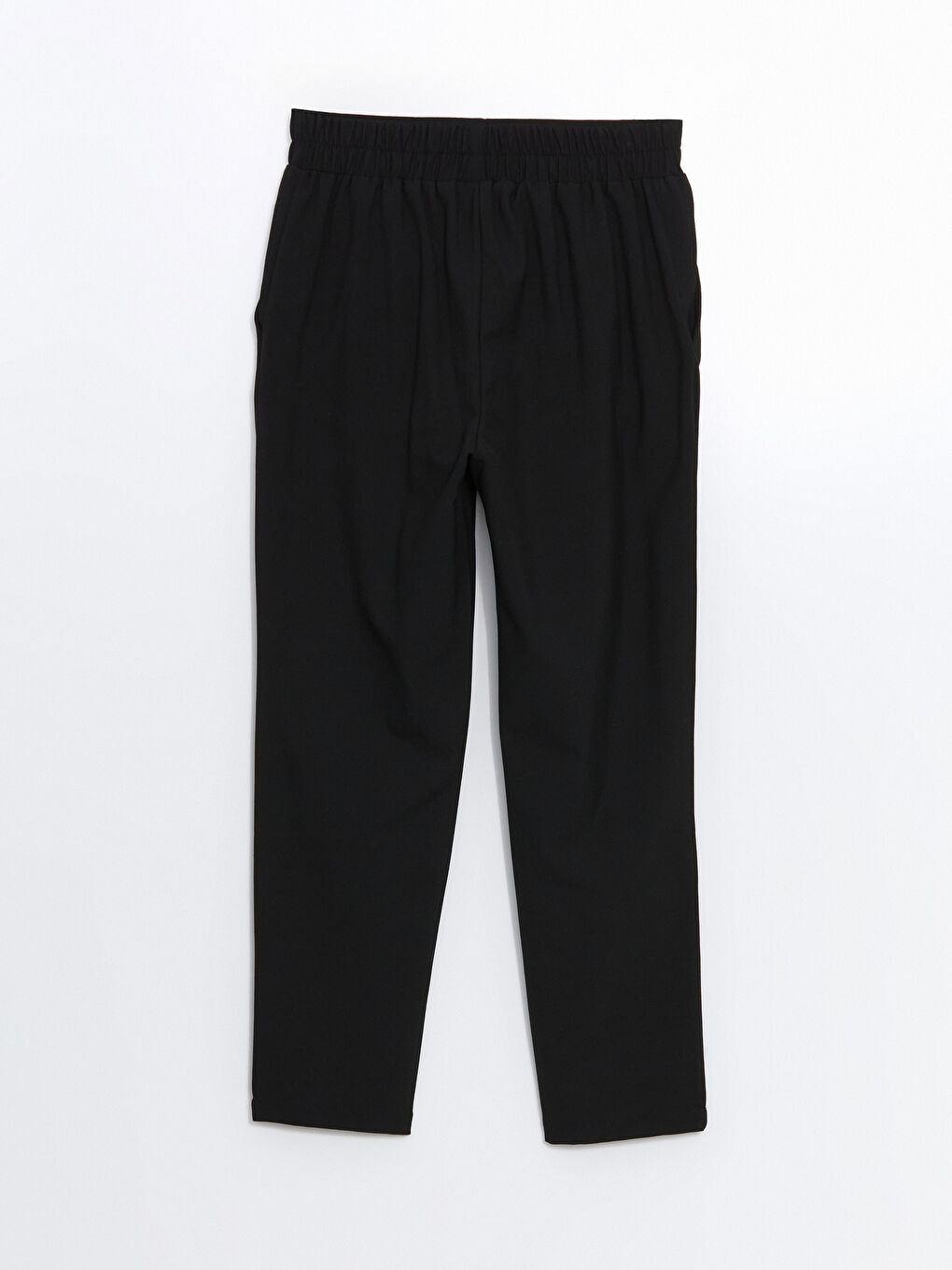 بنطلون سيجارة بخصر مرن للسيدات-9