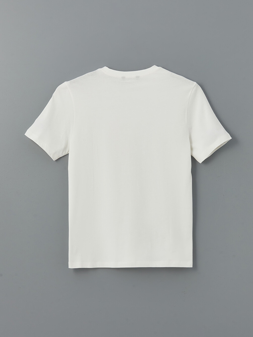 Crew Neck Plain Short Sleeve Women's T-shirt-6