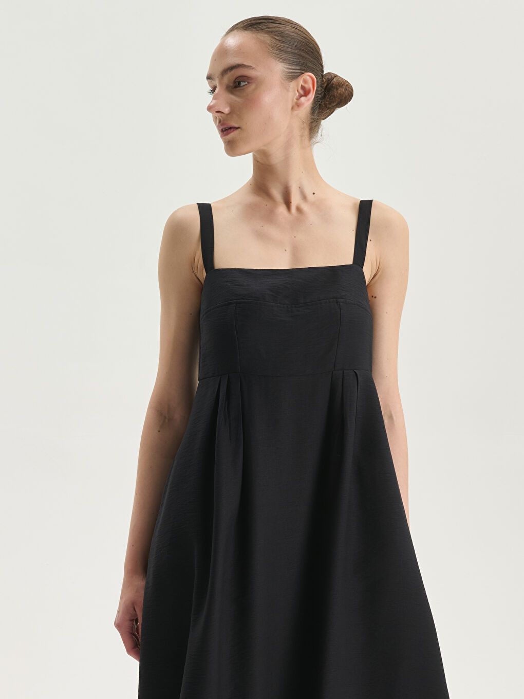 LCWAIKIKI Classic Woman BLACK Dress -S4FL92Z8-CVL