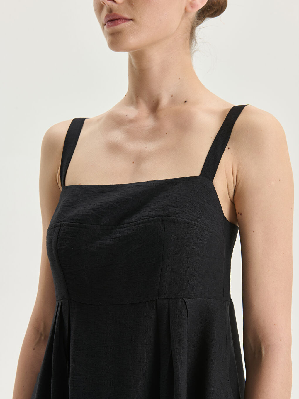 LCWAIKIKI Classic Woman BLACK Dress -S4FL92Z8-CVL