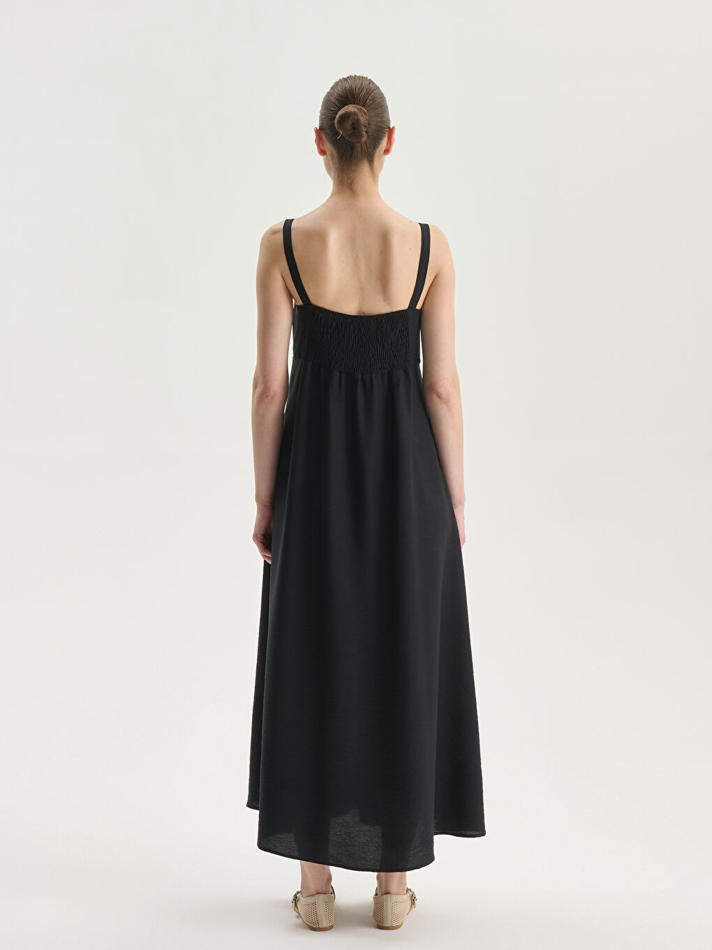 LCWAIKIKI Classic Woman BLACK Dress -S4FL92Z8-CVL