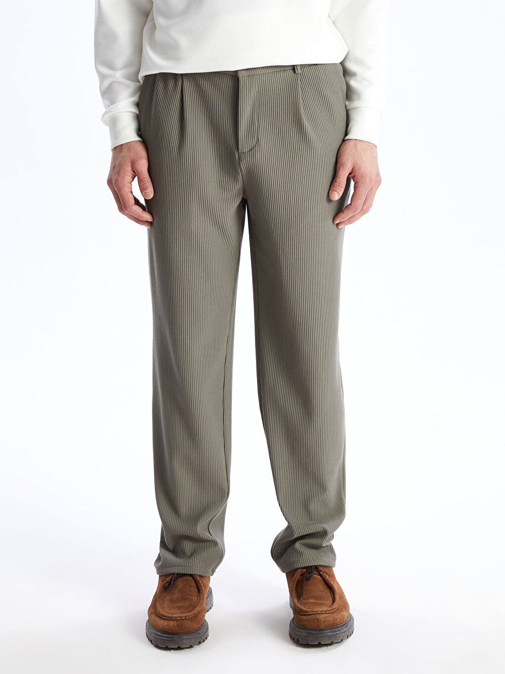 Slim Fit Men's Trousers -S4FN12Z8-RW0