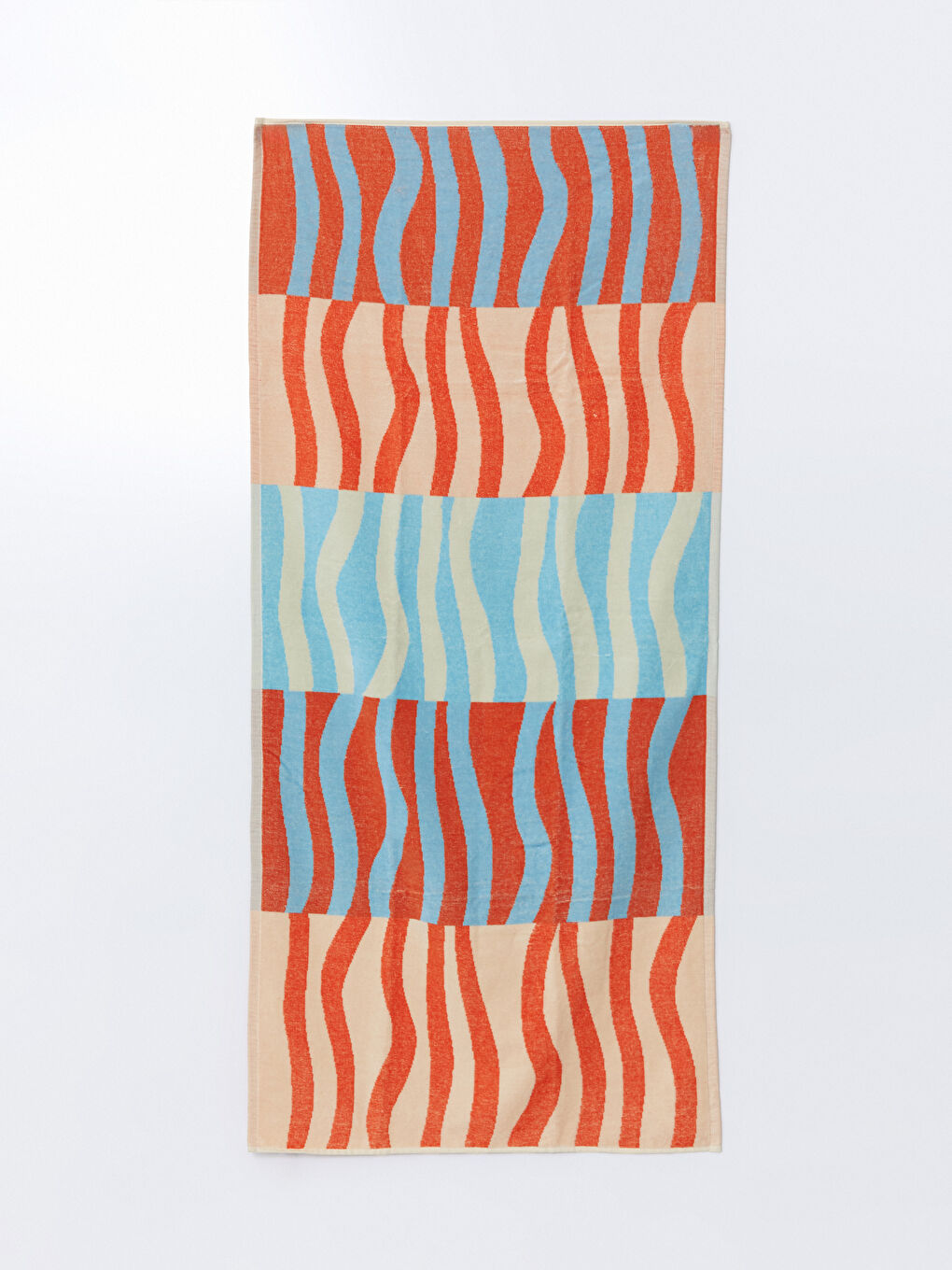 Karışık Çizgili Erkek Plaj Havlusu 70x150 cm-3