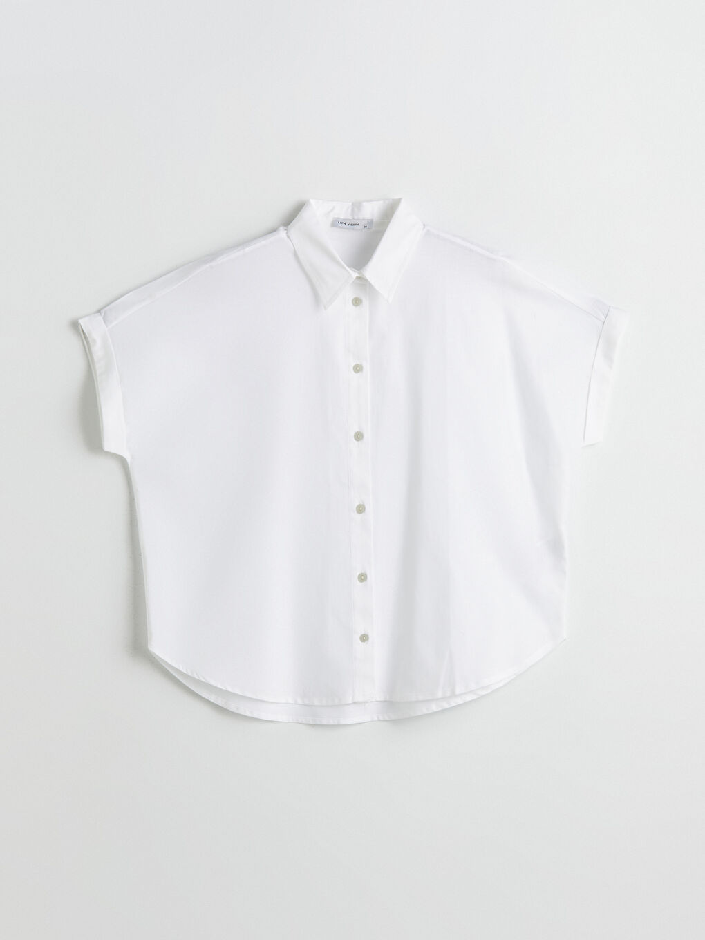 LCW Vision Linen Blend Oversize Women's Shirt -S4GA31Z8-R9J
