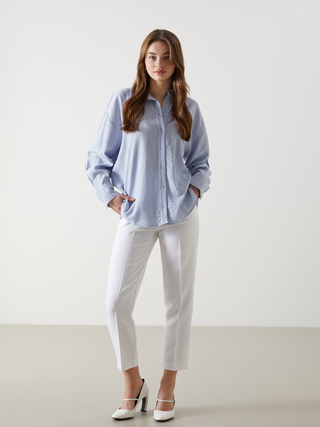 Carrot Cut Women's Trousers -S4GM61Z8-FDU