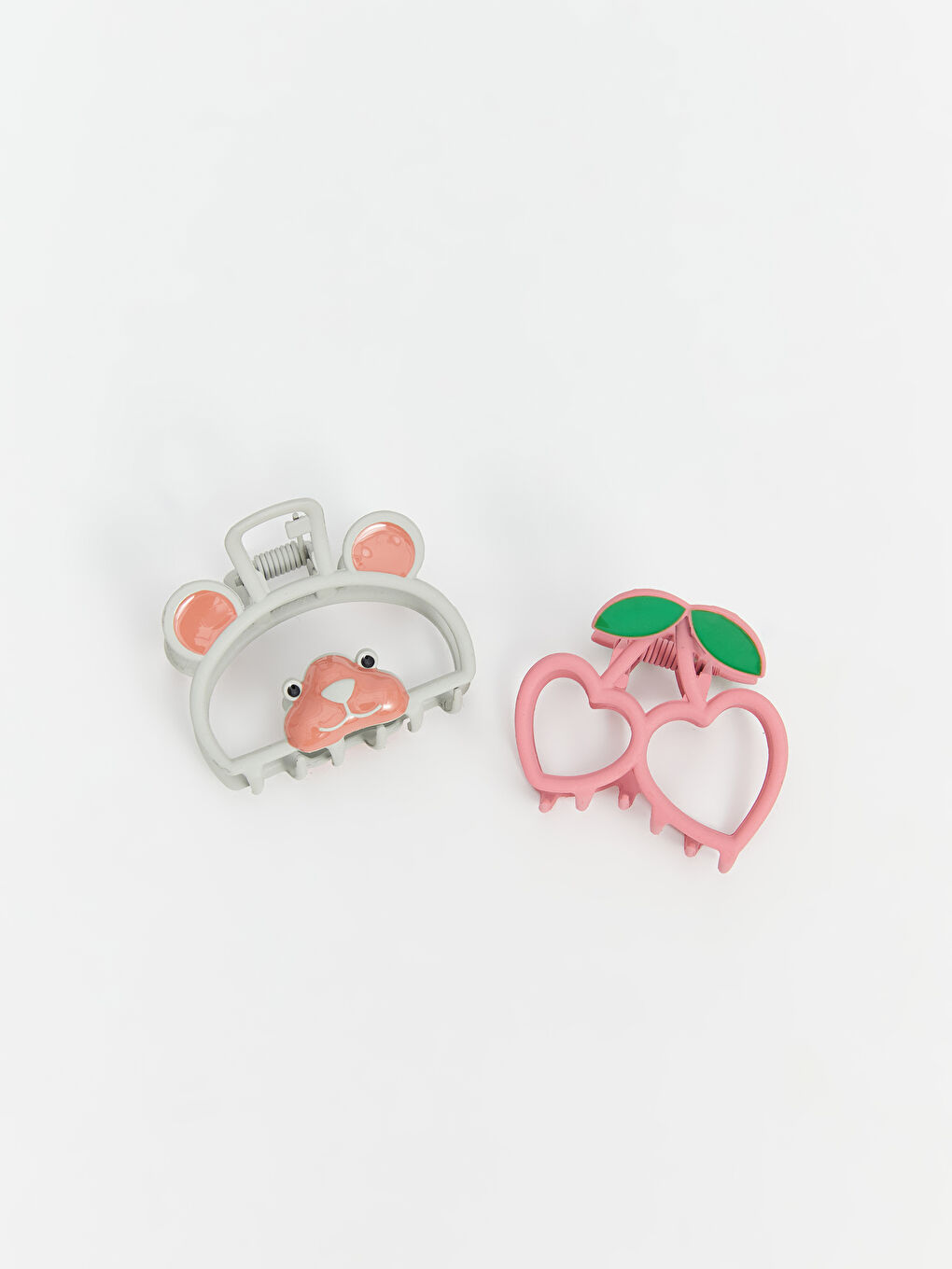 Заколка с защелкой для девочек, 2 упаковки-1