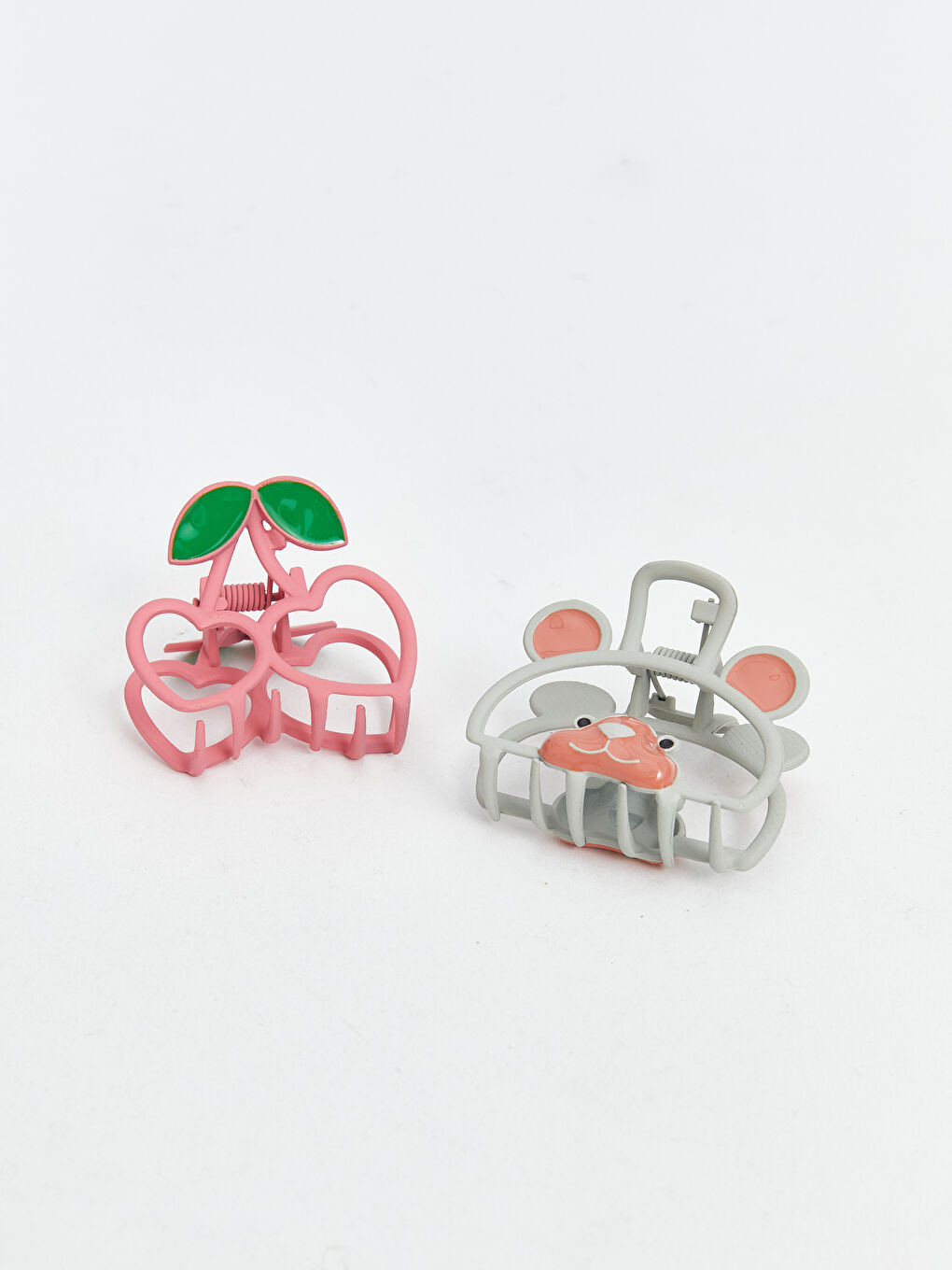 Заколка с защелкой для девочек, 2 упаковки-4