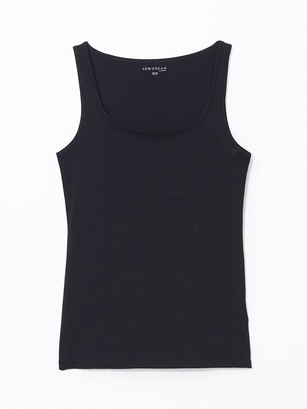 Siyah U Yaka Kadın Atlet-4