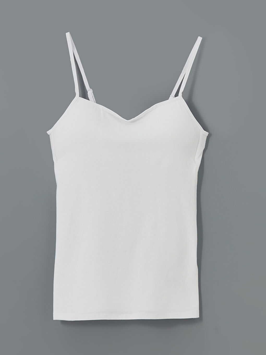 LCW DREAM Sweetheart Neck Strappy Women's Paneled Vest -W40611Z8-FFB