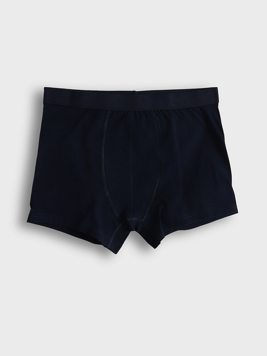 Lacivert Standart Kalıp Pamuklu Esnek Erkek Boxer 3'lü-6