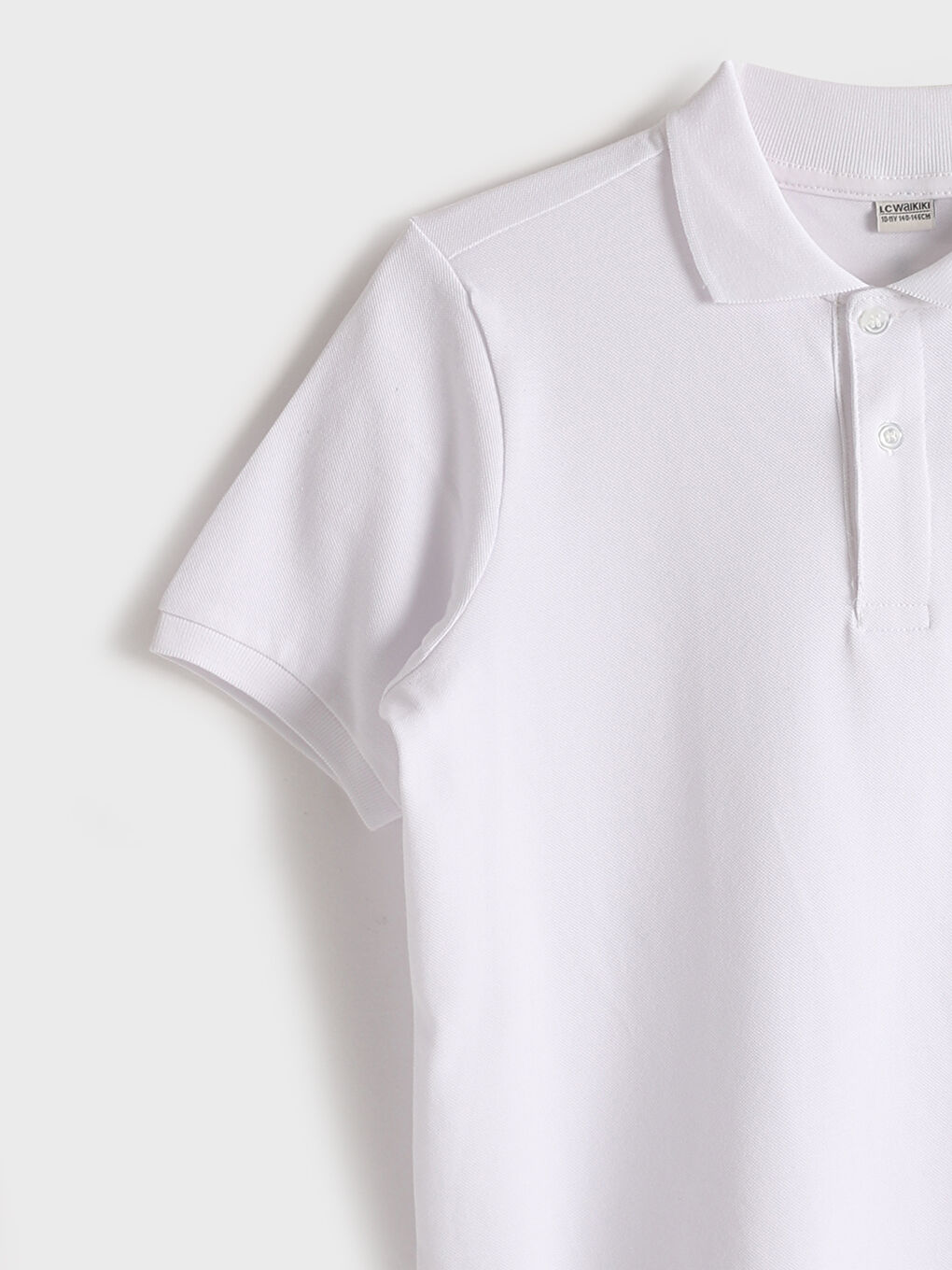 Polo Neck Short Sleeve Basic Boy'S T-Shirt -W41086Z4-Q6K