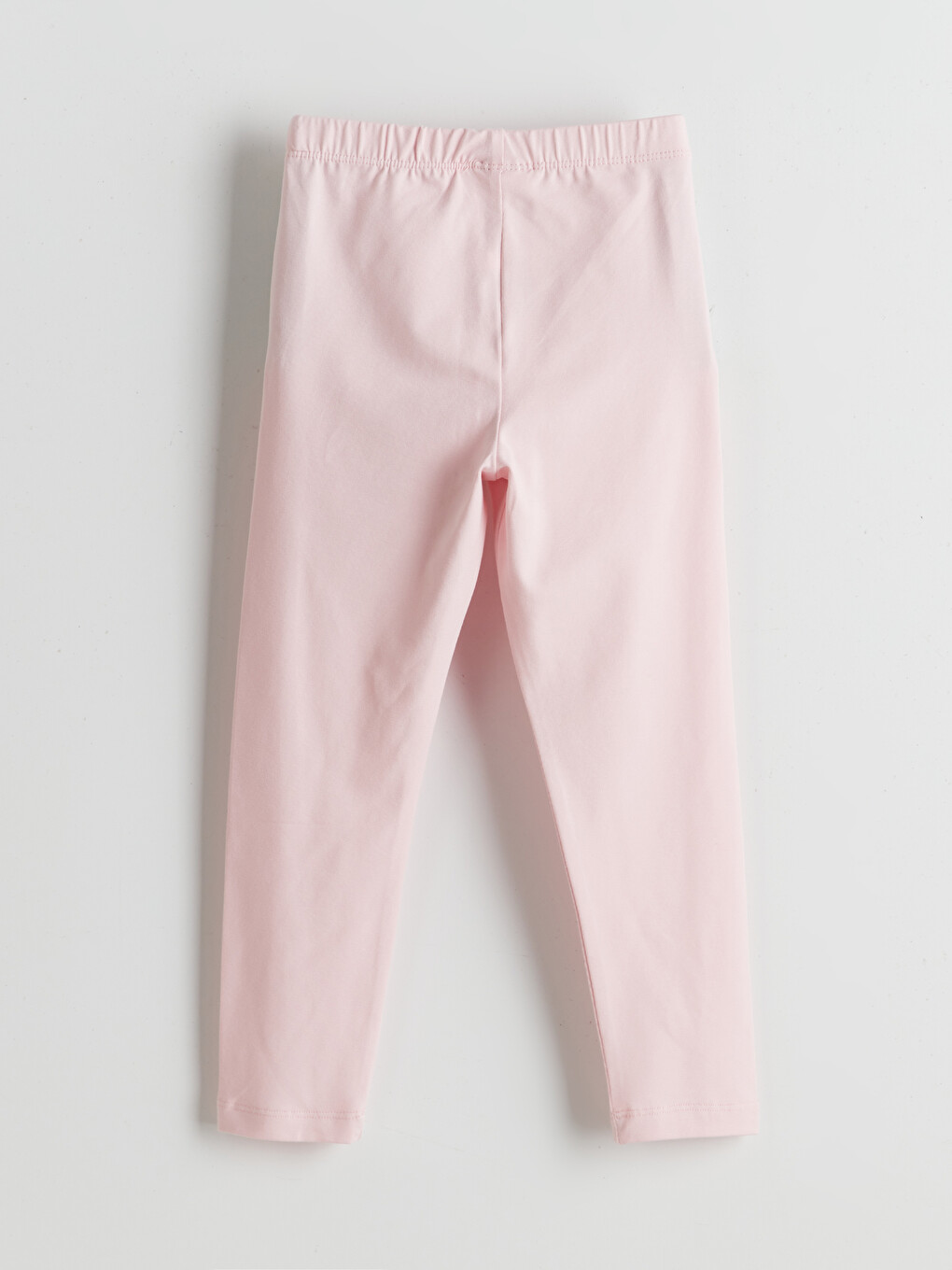 Elastic Waist Baby Girl Basic Leggings-1