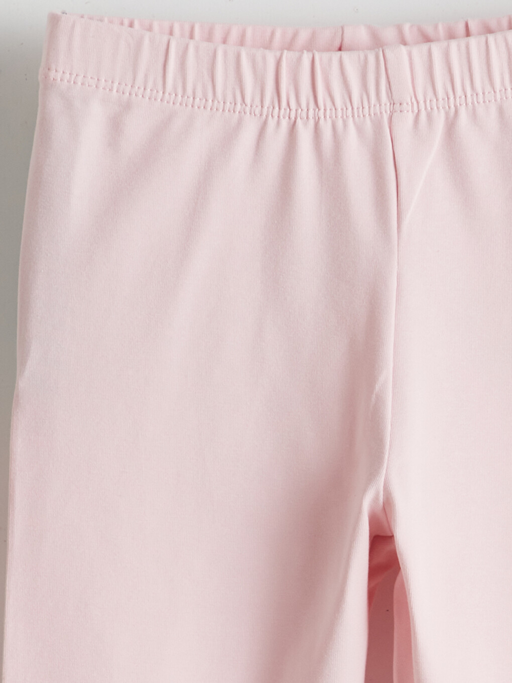 Elastic Waist Baby Girl Basic Leggings-2