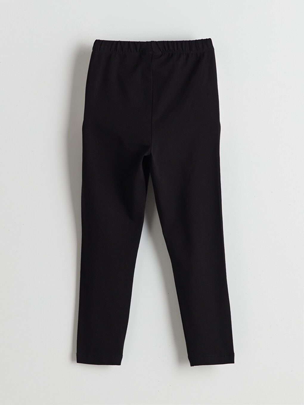 Elastic Waist Baby Girl Basic Leggings-3