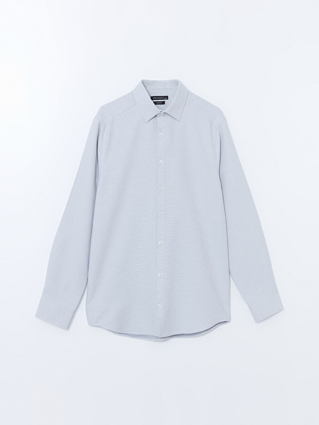 Muška košulja dugih rukava slim fit od dobby tkanine -W41379Z8-QJ1