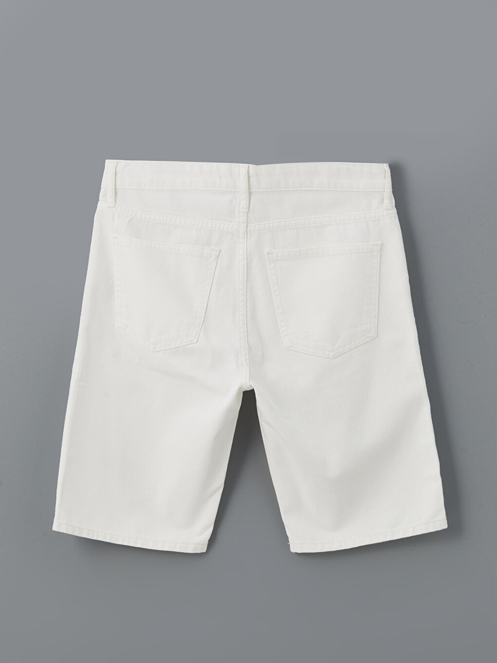 Standard Fit Herren Denim-shorts-5