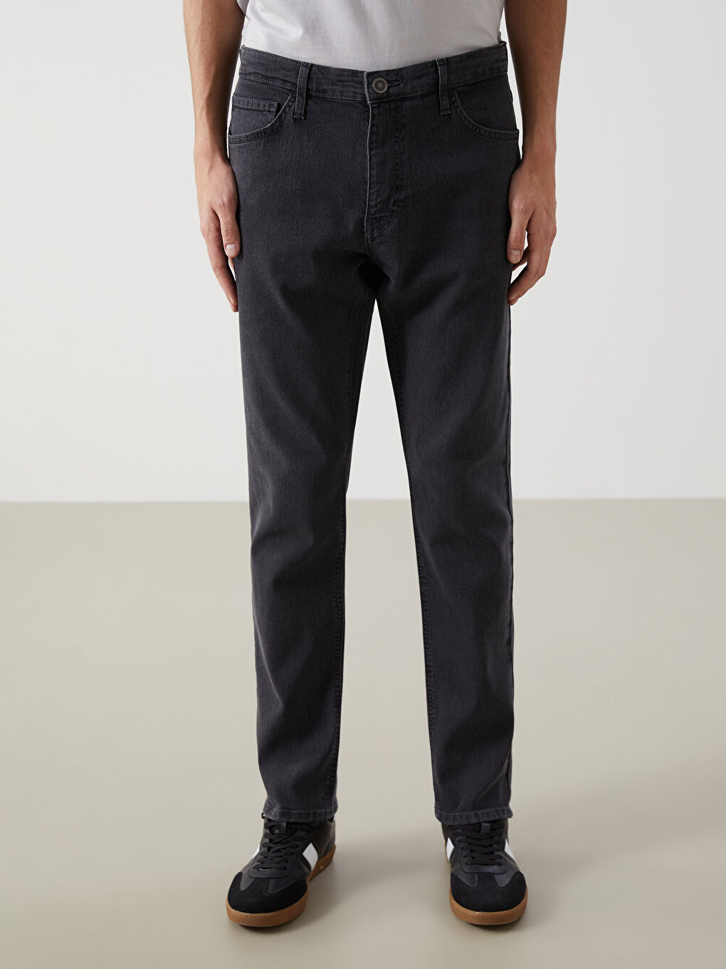 Antrasit 750 Slim Fit Erkek Jean Pantolon-1