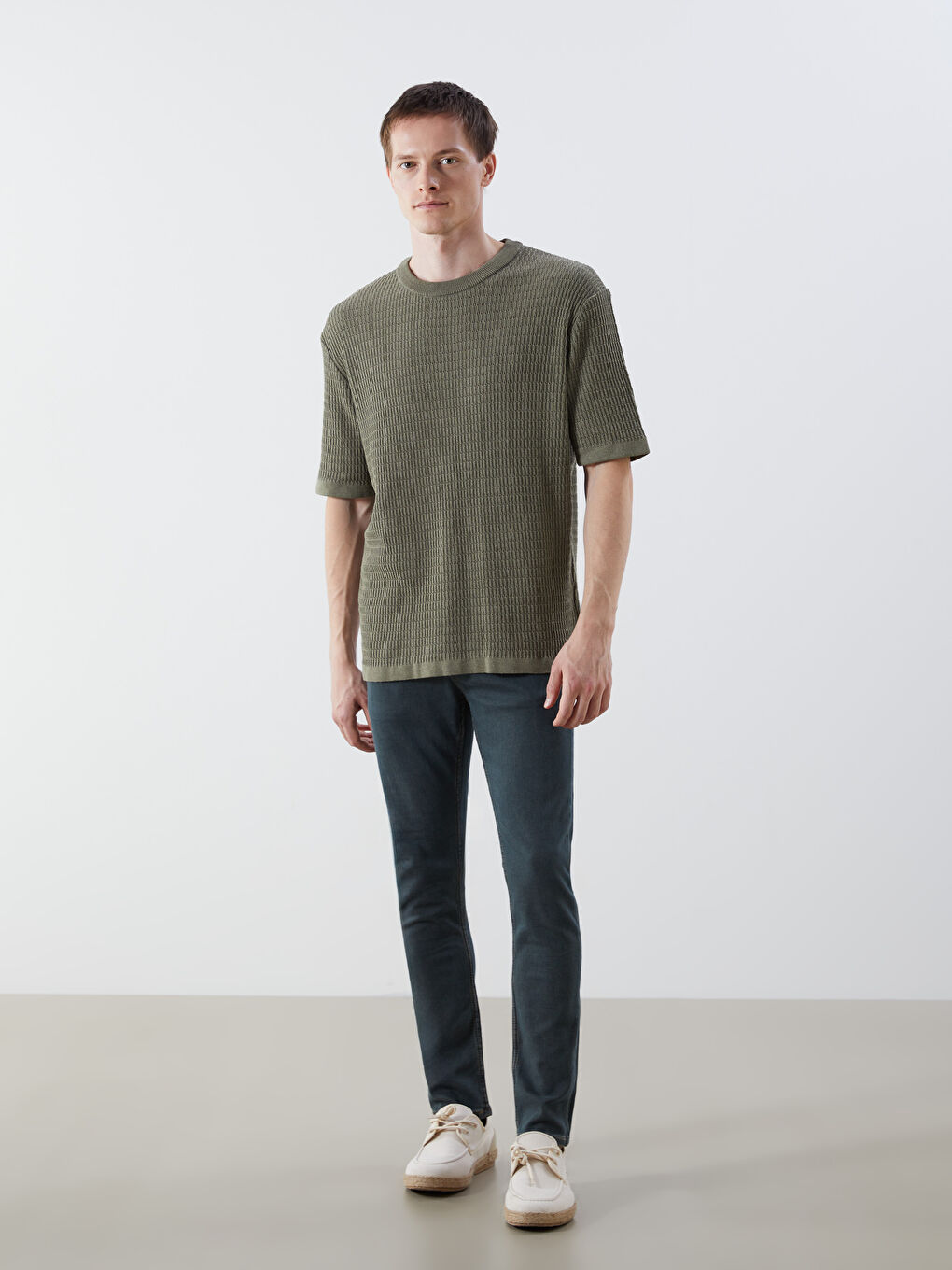 Yeşil 760 Skinny Fit Erkek Jean Pantolon