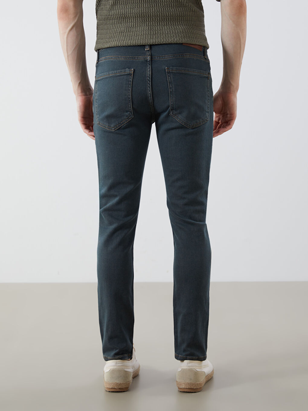Yeşil 760 Skinny Fit Erkek Jean Pantolon-3
