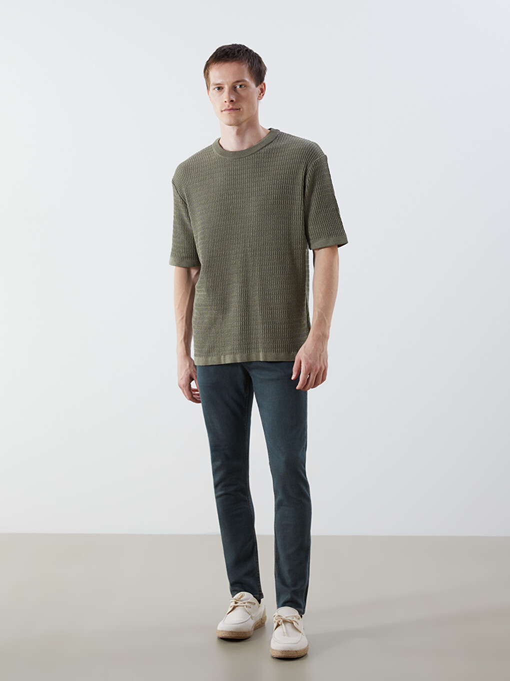 Yeşil 760 Skinny Fit Erkek Jean Pantolon