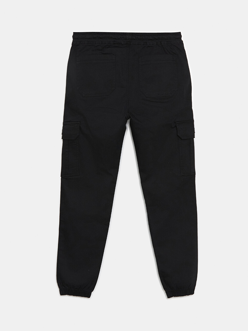 Standard Fit Twill Men's Cargo Trousers-5