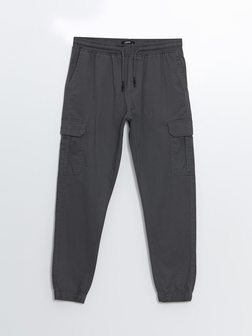 Standard Fit Twill Men's Cargo Trousers-4