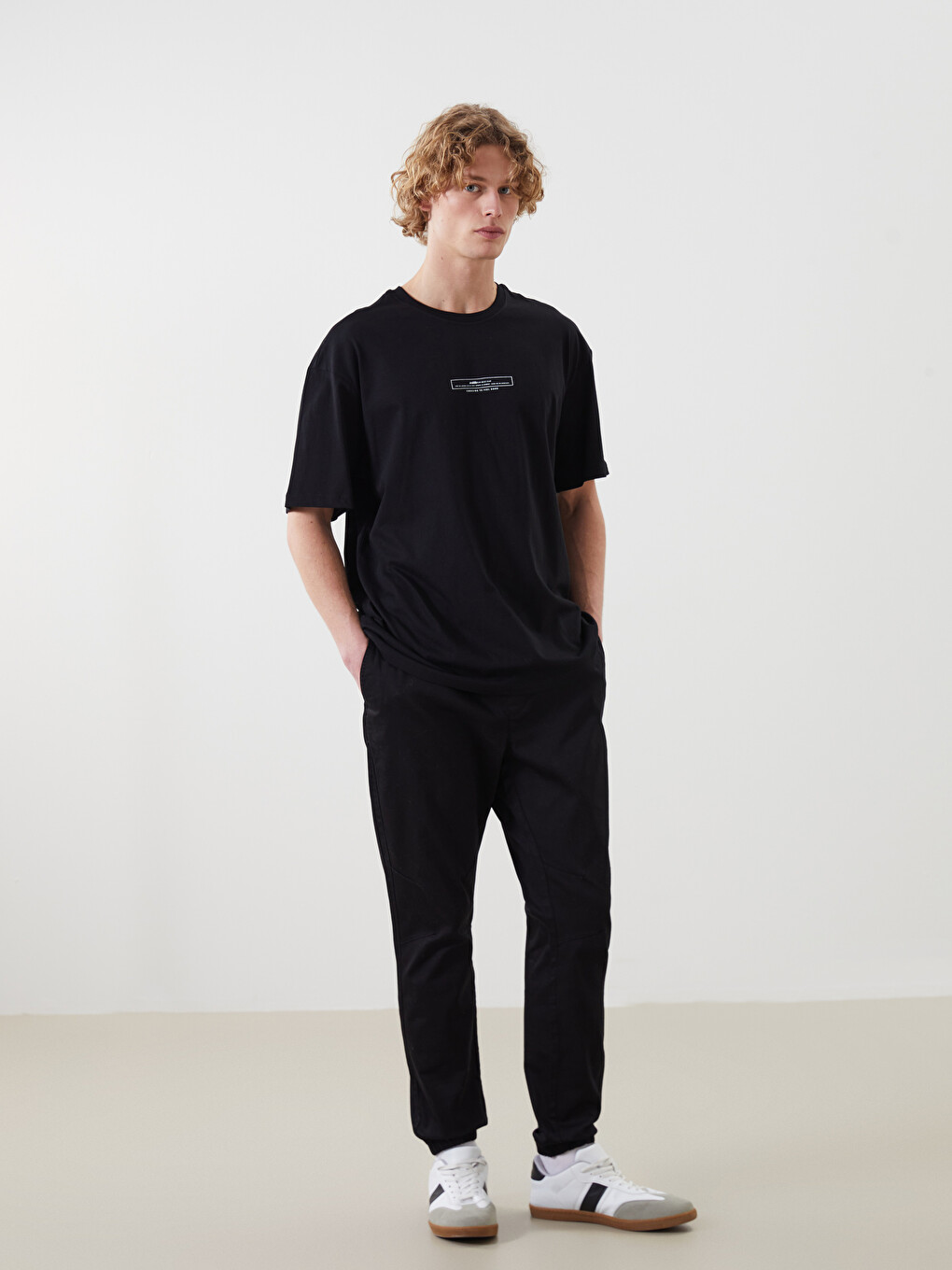 Standard Fit Gabardine Men's Jogger Trousers