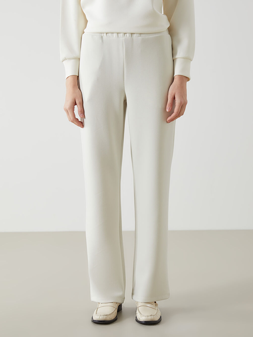 Women's Sweatpants with Elastic Waist -W43313Z8-VF5