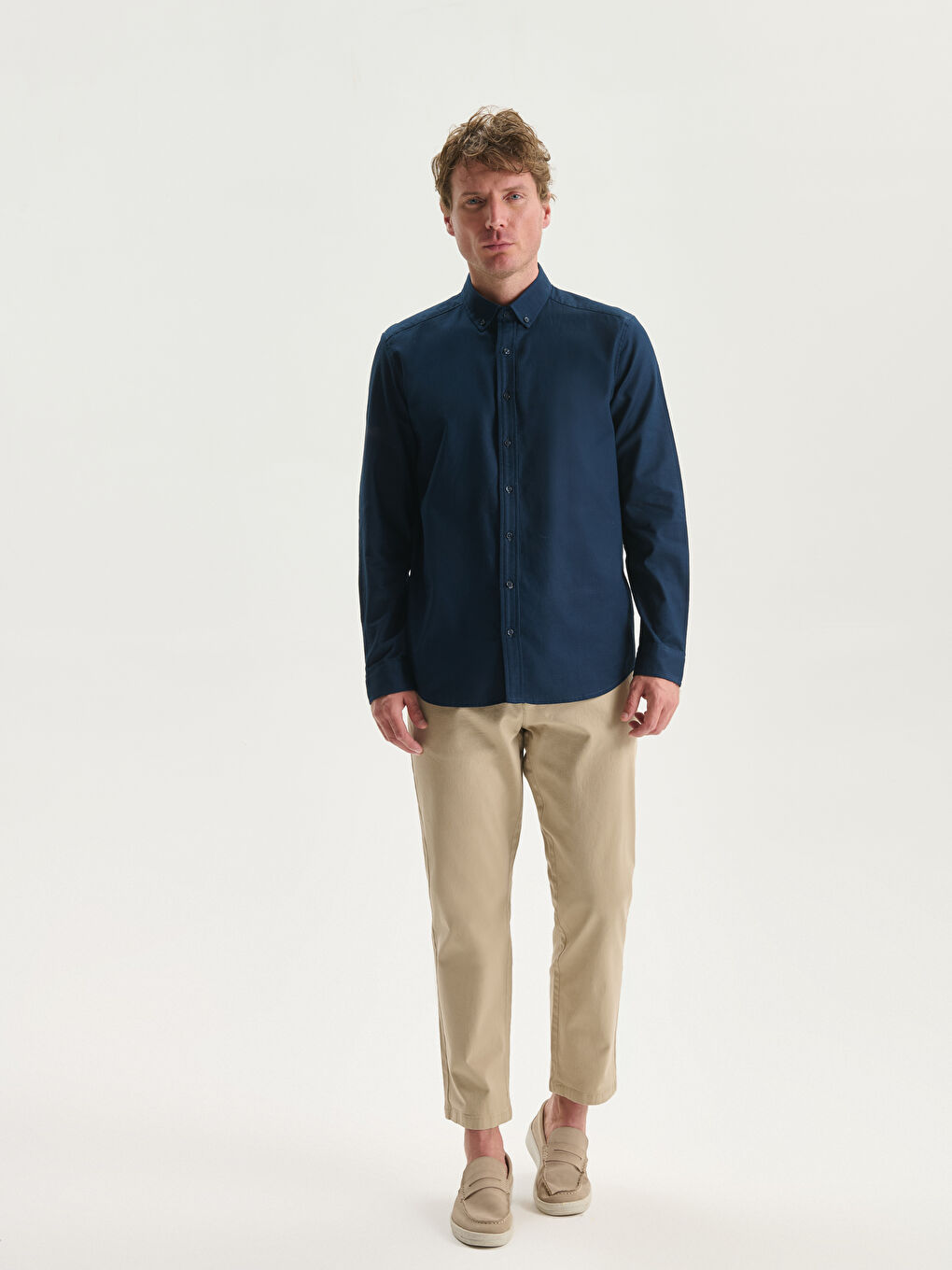 Базовая рубашка для мужчин-1