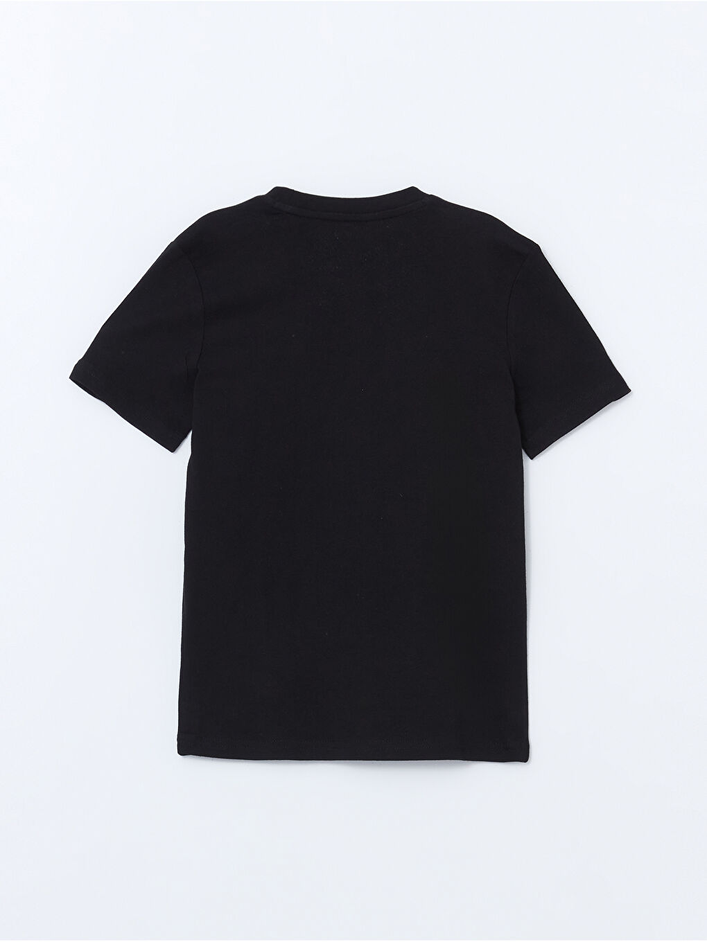 Crew Neck Basic Short Sleeve Boys' T-Shirt -W43464Z4-CVL