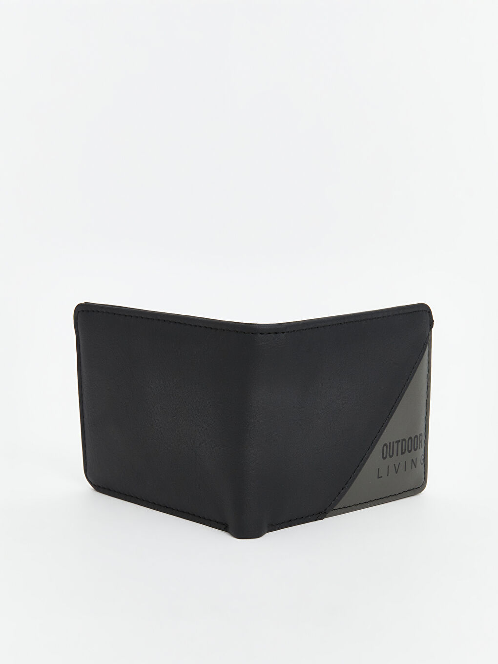 Siyah Deri Görünümlü Erkek Cüzdan-1