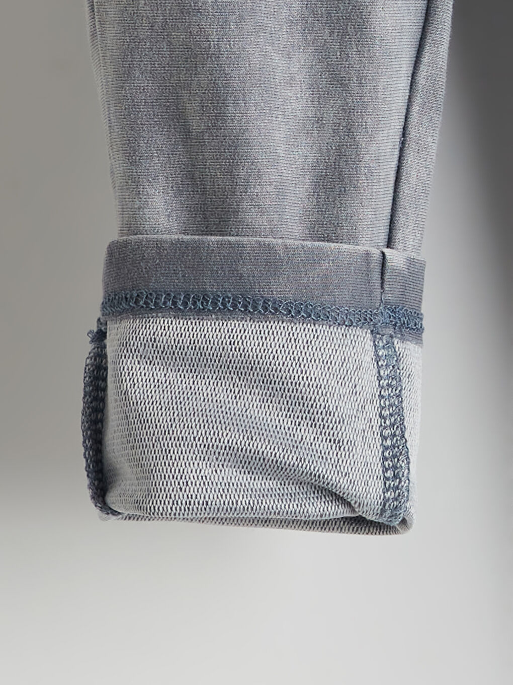 İndigo Beli Lastikli Basic Kız Çocuk Tayt Pantolon-5