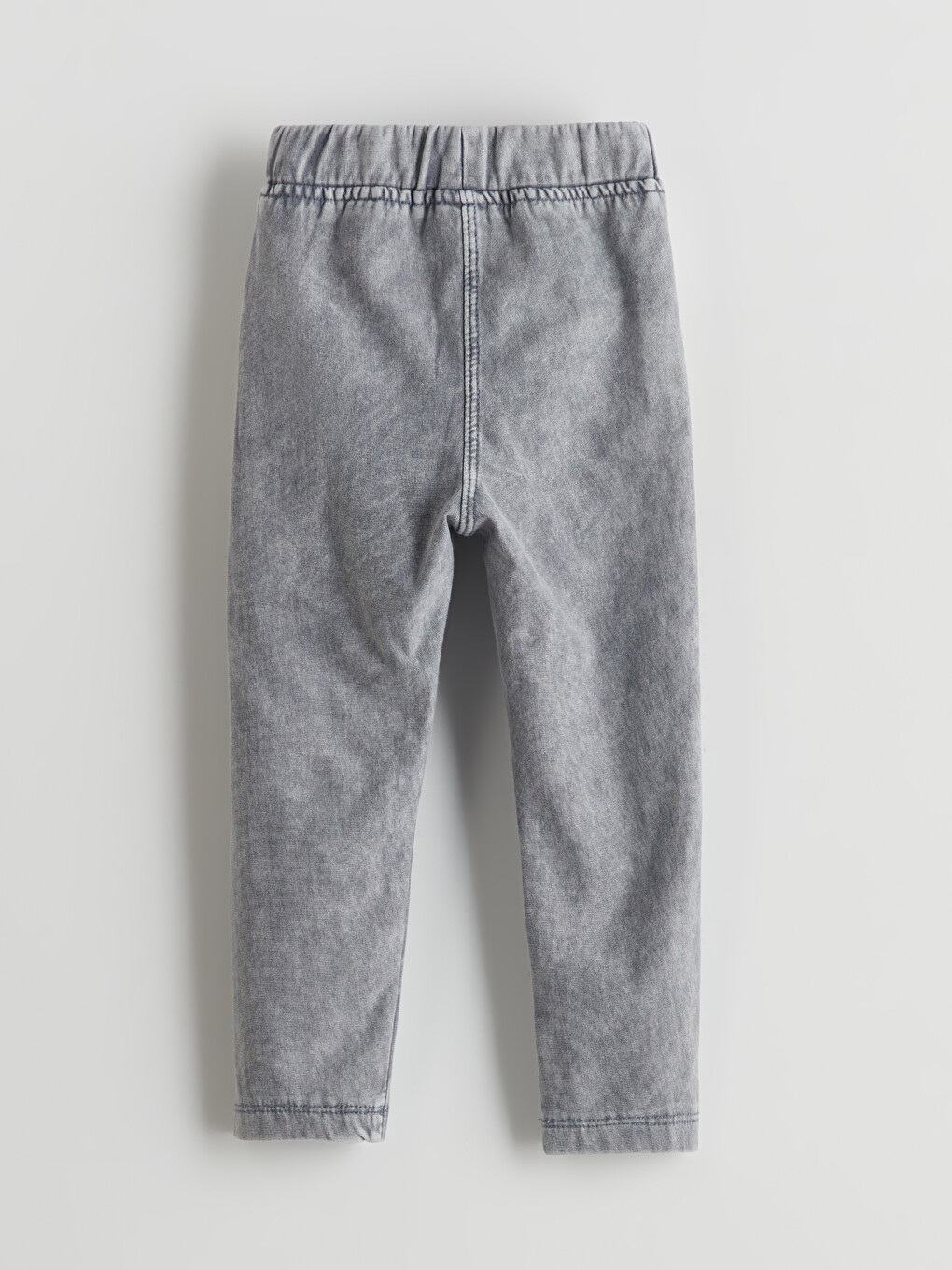Pantalon Leggings Basique À Taille Élastique Pour Fille-3