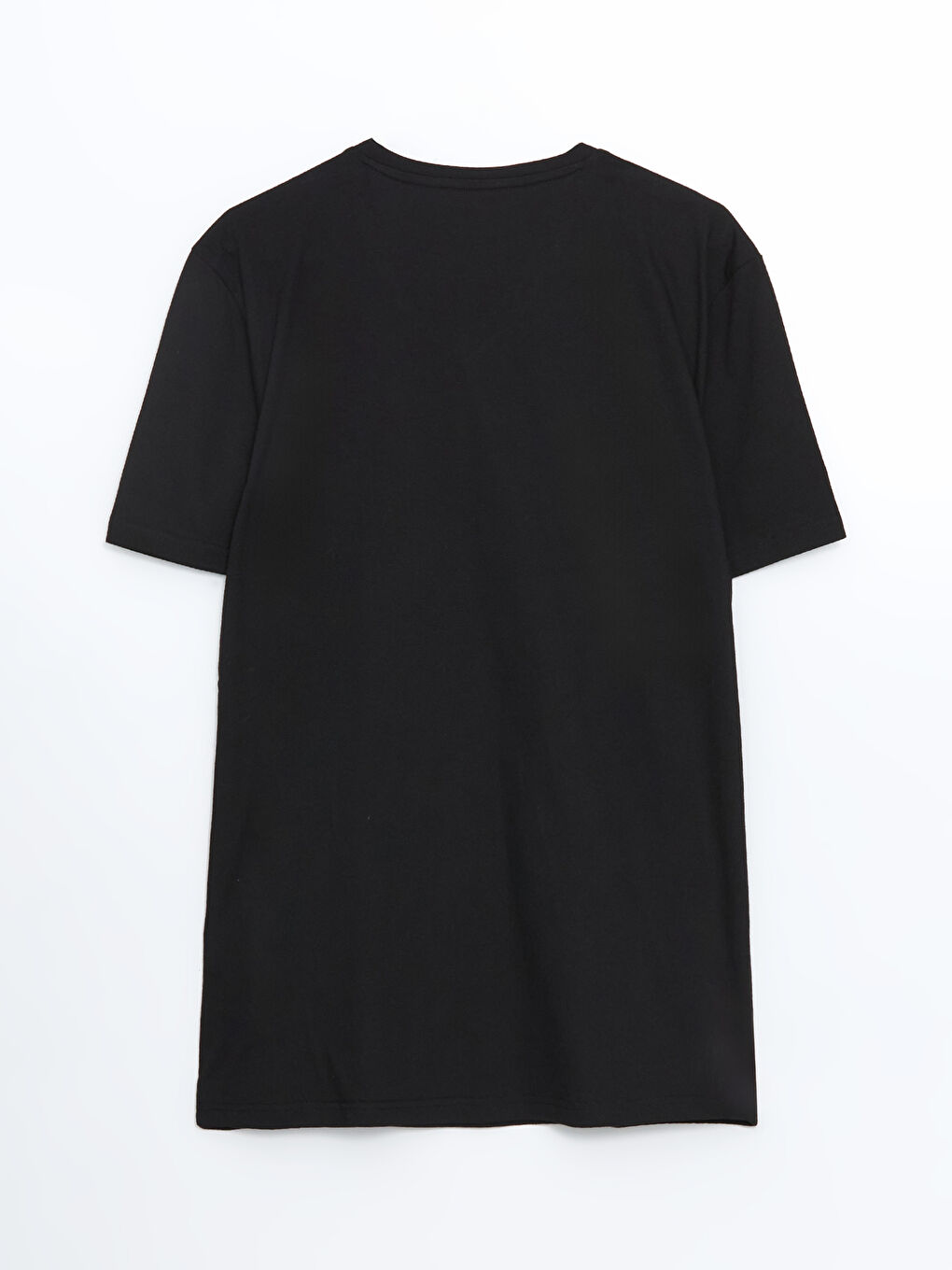 V Neck Plain Men's T-Shirt-5