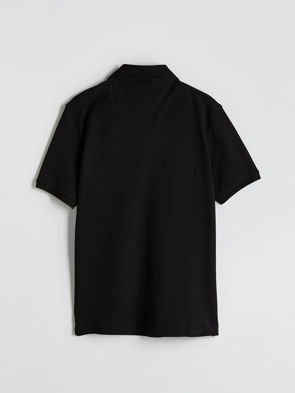 Polo Neck Short Sleeve Men's T-Shirt-5