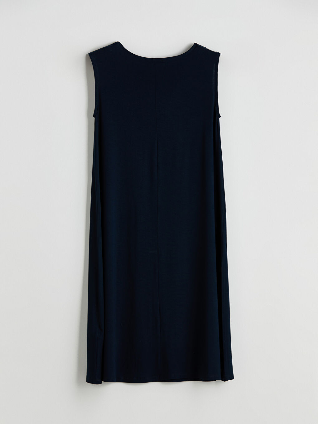 Crew Neck A-Line Women's Dress-6