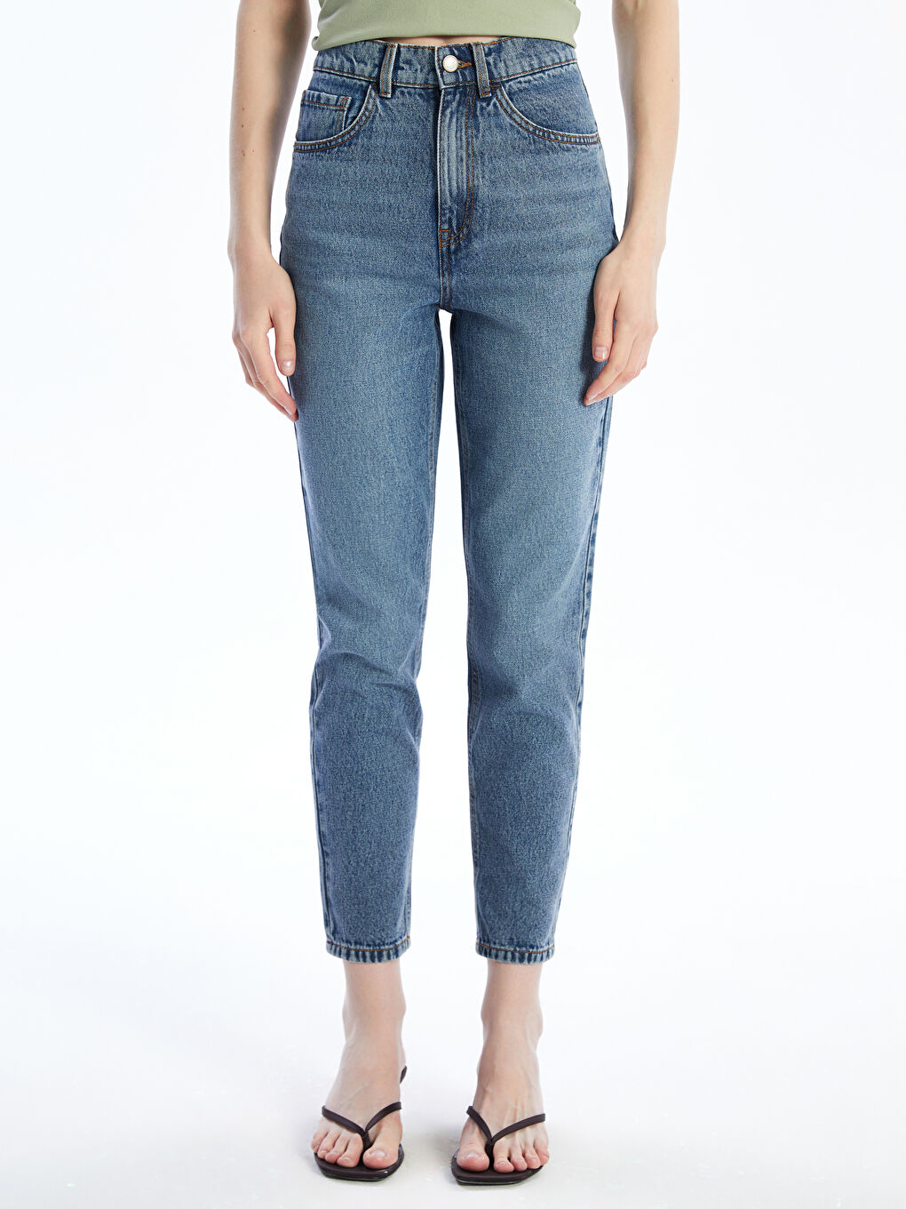 Mom Fit Women's Jeans -S4KT10Z8-507