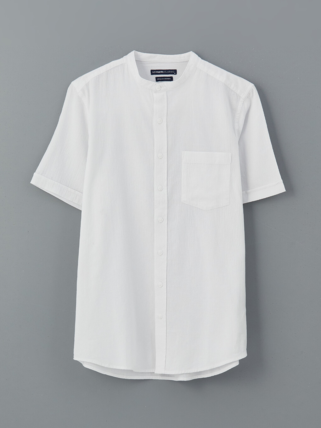 Chemise Blanc Homme-4