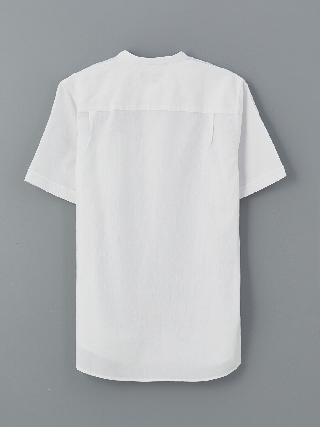 Chemise Blanc Homme-5