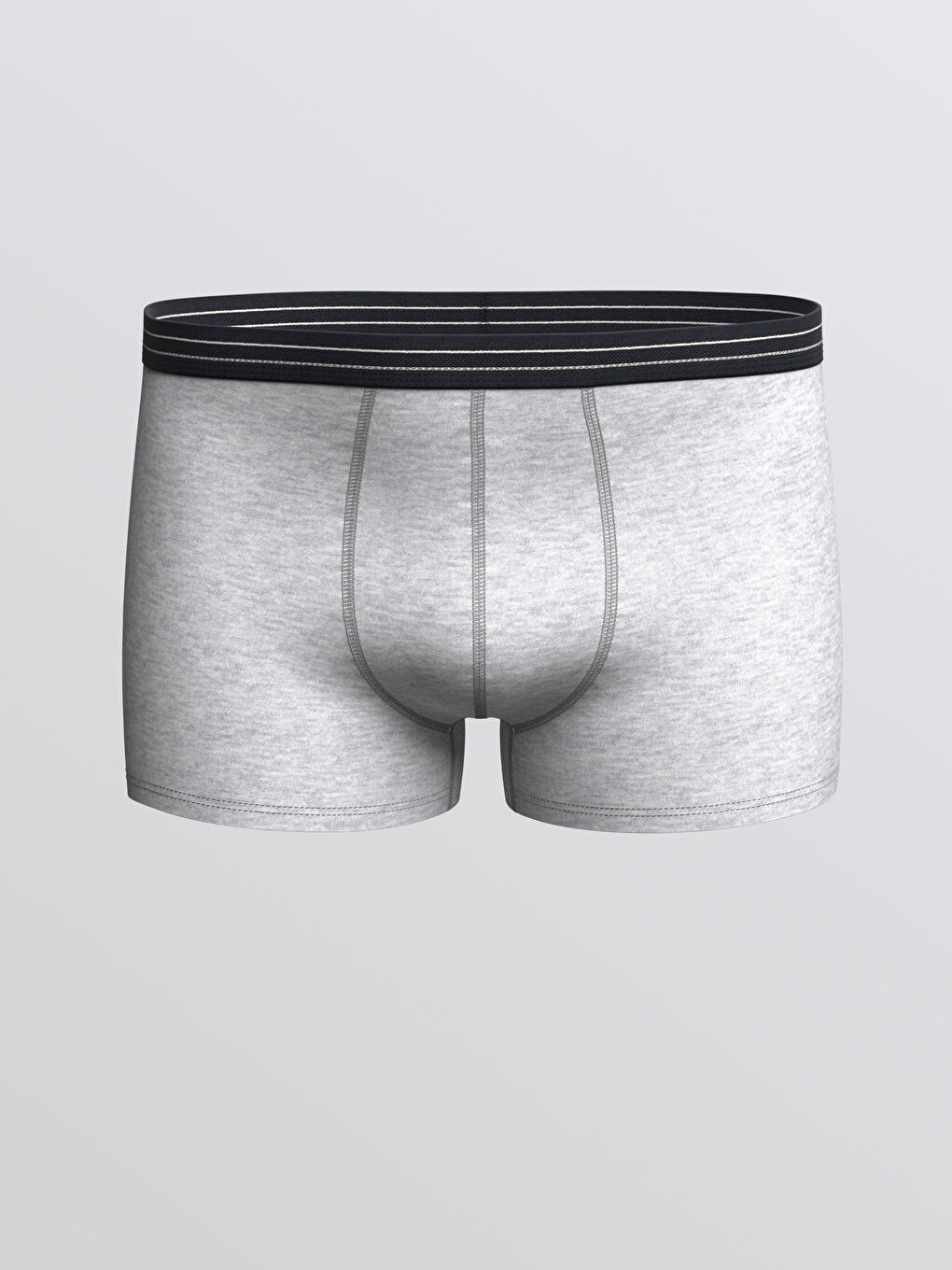 Plus Size Standard Fit Cotton Stretch Men's Boxer 3-Pack-3