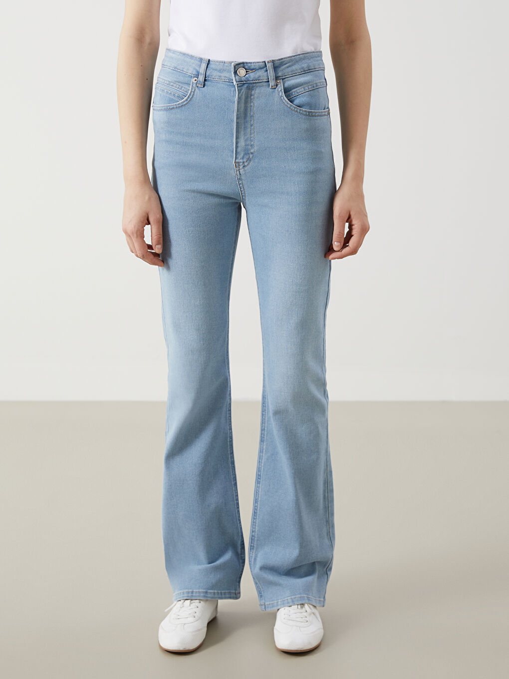 LCW Jeans Mars Flare Women's Jeans -W4FV32Z8-311