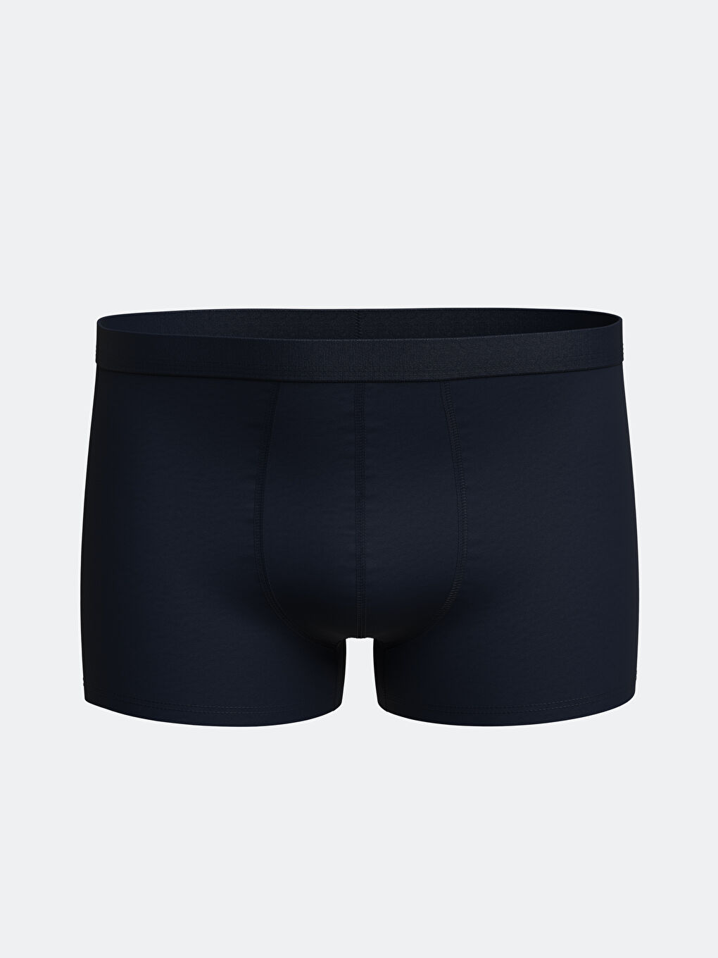 Lacivert Standart Kalıp Pamuklu Esnek Erkek Boxer 5'li-1