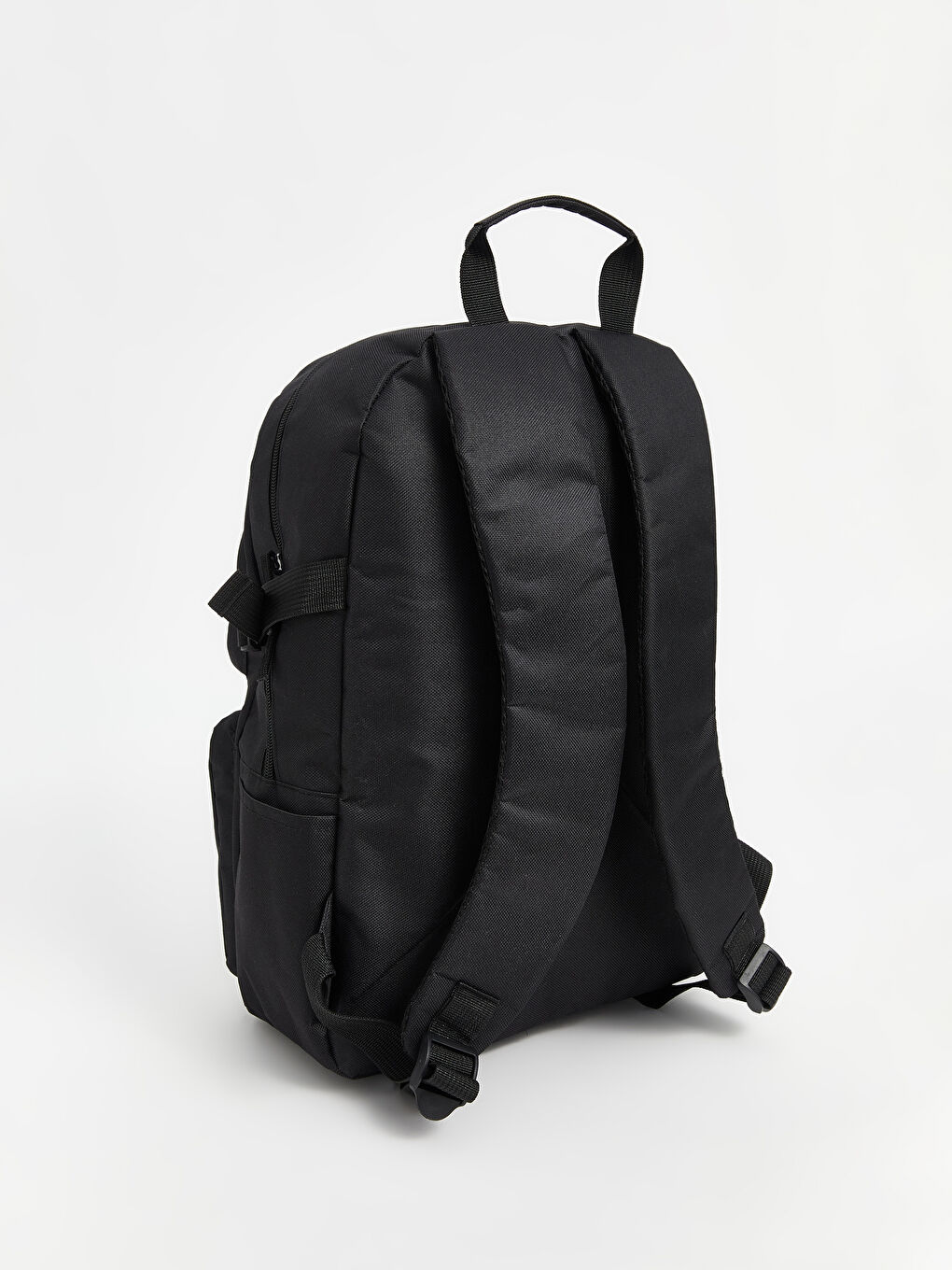 Siyah Çok Bölmeli Erkek Çocuk Sırt Çantası-1