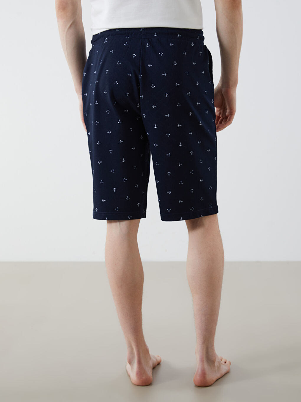 Standard Fit Men's Pyjama Bottom Shorts -S50011Z8-LSJ