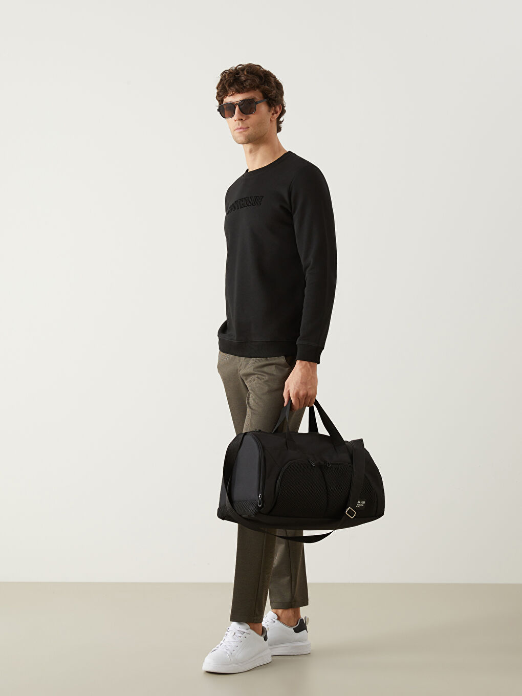 Printed Men's Gym Bag-1