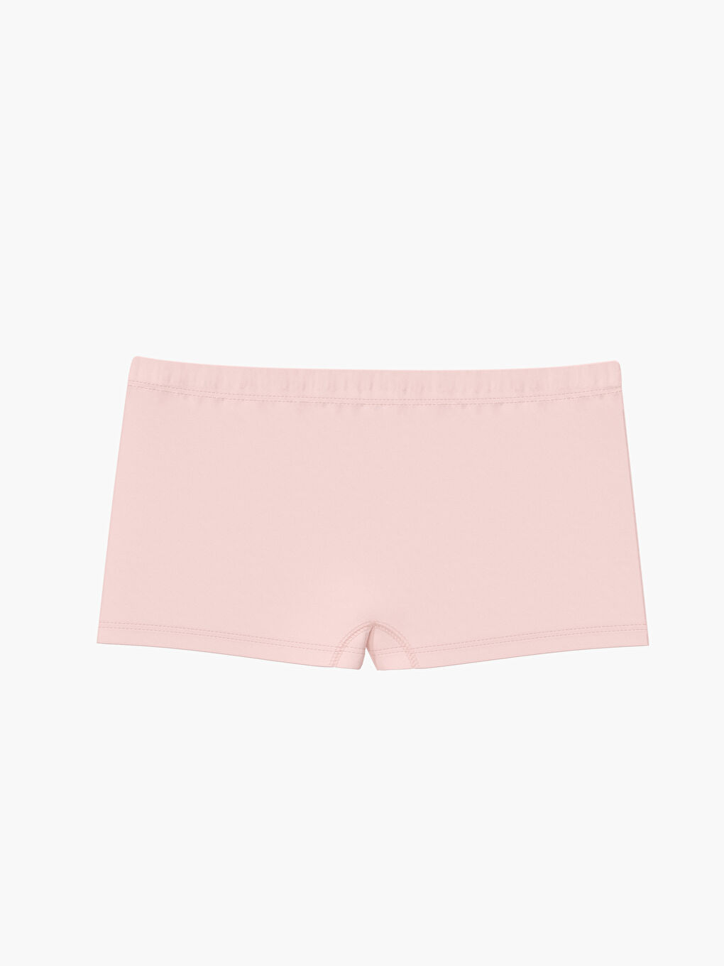 Pembe Beli Lastikli Kız Çocuk Boxer