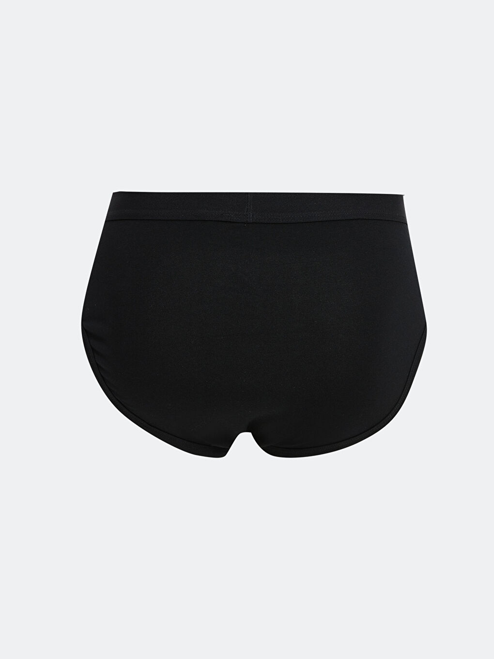 Siyah Standart Kalıp Pamuklu Esnek Erkek Külot-1